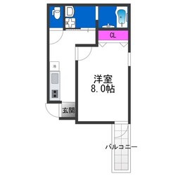 フジパレス加賀屋Ⅱ番館の物件間取画像